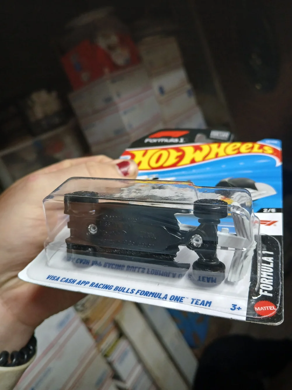 2026 Hot Wheels Formula 1 series die-cast model (number 68/250, 2/5) featuring t